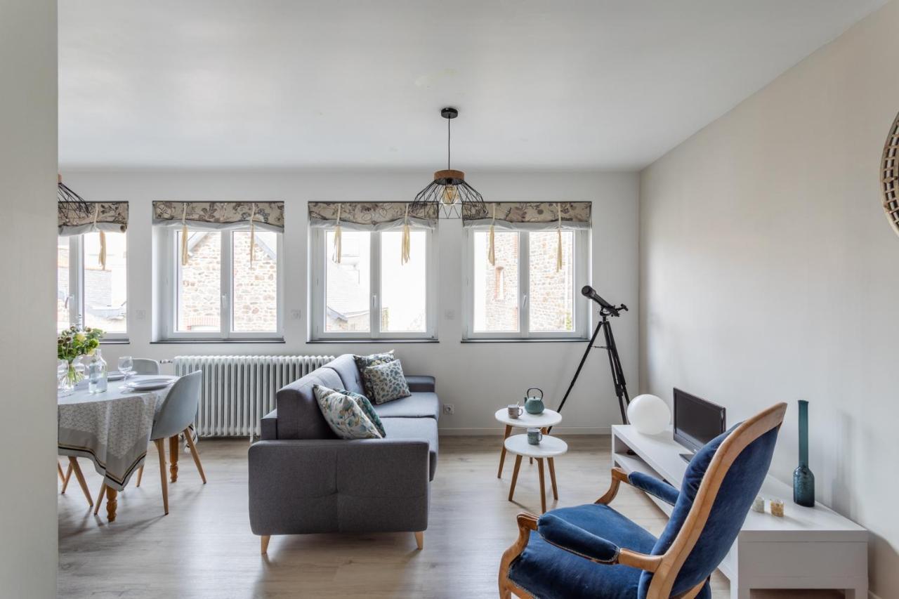Les Abimes, Beau Logement Avec 2 Chambres Avec Parking Saint-Malo Eksteriør bilde